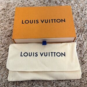 Louis Vuitton Wallet Box, Dust Bag and Small Shopper